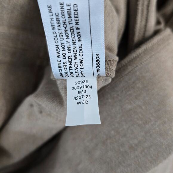 Duluth Women’s Ponte Knit Boot Cut Pants Beige Stretch S x 31 (3237-26) 5995 - Picture 11 of 12